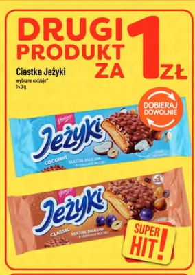 Ciastka Jeżyki Coconut Goplana promocja w POLOmarket