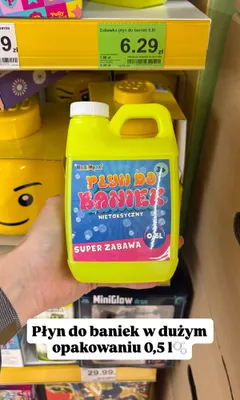 Zabawka płyn do baniek Norimpex 0,5l promocja w Dino