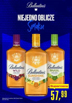 Napój spirytusowy Ballantine's Wild promocja w Lidl