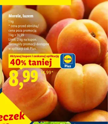 Morele luzem promocja w Lidl