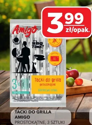 Tácki do grilla prostokątne promocja w Top Market