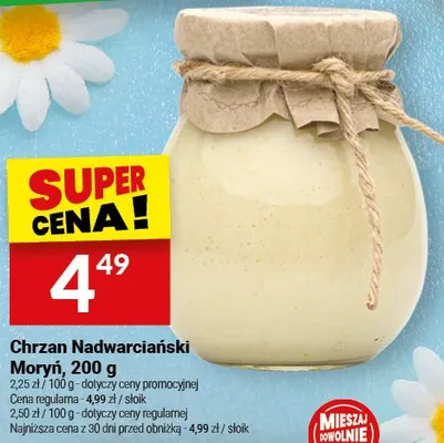 Chrzan Nadwarciański promocja w Twój Market