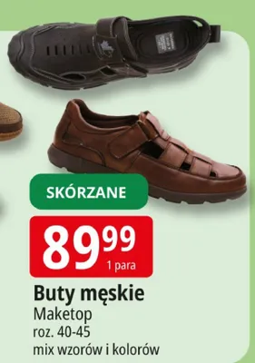 Buty męskie promocja w Leclerc