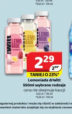 Lemoniada drWitt promocja w Delfin