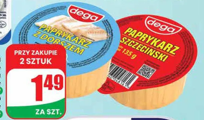 Paprykarz różne rodzaje Dega promocja w Dino