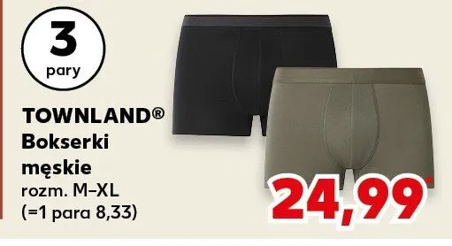 Bokserki męskie, 3 pary promocja w Kaufland