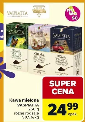Kawa mielona Brazil Santos promocja w Carrefour Market