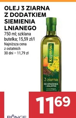 Olej z ziarna z dodatkiem lnianego promocja w Stokrotka