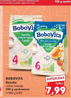 Kaszka BoboVita promocja w Kaufland