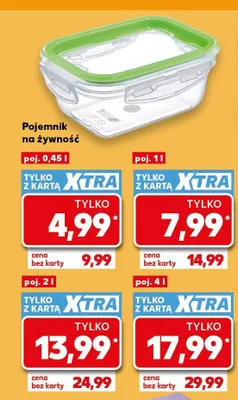 Pojemnik na żywność 0,45 l promocja w Kaufland