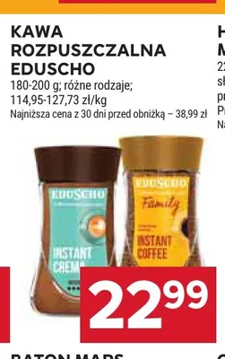 Kawa rozpuszczalna Eduscho promocja w Stokrotka