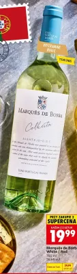 Wino Marquês de Borba Red promocja w Biedronka