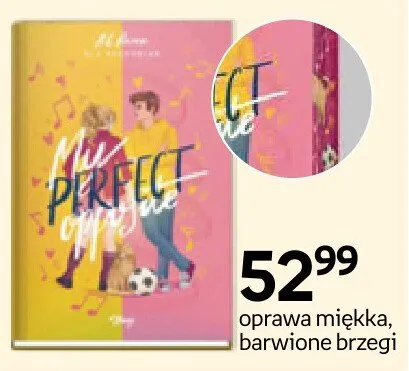 Książka My Perfect Opposite oprawa miękka barwione brzegi promocja w Empik