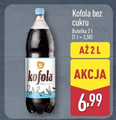 Napój bezalkoholowy bez cukru promocja w Aldi