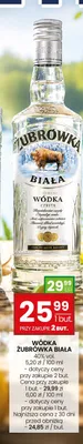 Wódka Żubrówka Biała promocja w Twój Market
