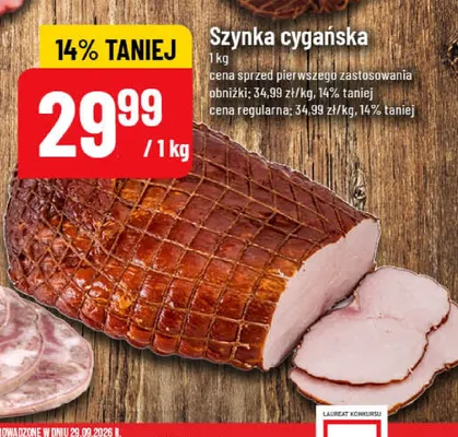 Szynka cygańska promocja w POLOmarket