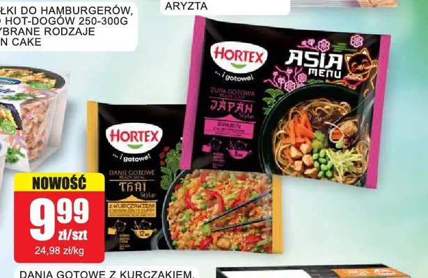 Danie gotowe z kurczakiem Hortex promocja w Bingo