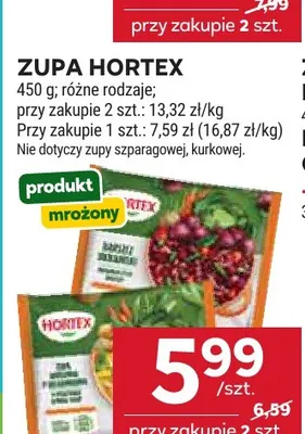 Zupa Hortex promocja w Stokrotka