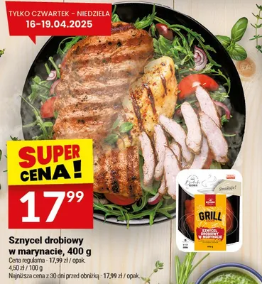 Sznycel drobiowy w marynacie promocja w Twój Market