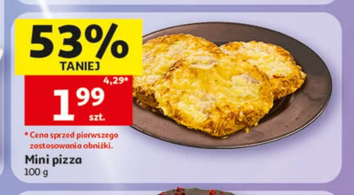 Mini pizza promocja w Auchan