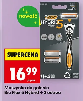 Maszynka do golenia Bic Flex 5 Hybrid promocja w Biedronka