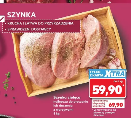 Szynka cielęca promocja w Kaufland