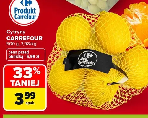 Cytryny Carrefour promocja w Carrefour
