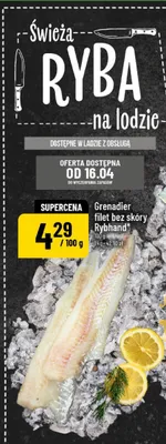 Grenadier filet bez skóry promocja w POLOmarket