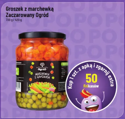 Groszek z marchewką promocja w POLOmarket