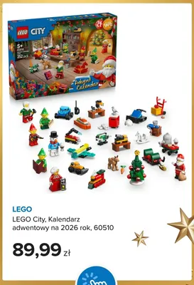 LEGO City Kalendarz adwentowy na 2026 rok 60510 promocja w Smyk