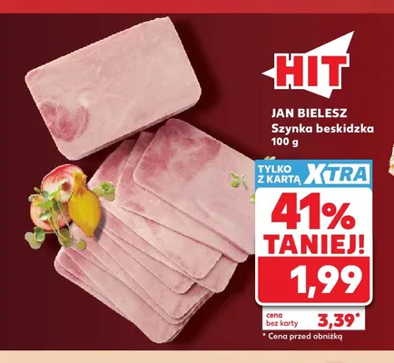 Szynka beskidzka Jan Bielesz promocja w Kaufland