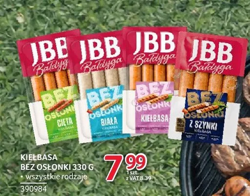 Kiełbasa bez osłonki JBB Bałdyga 330g promocja w Selgros