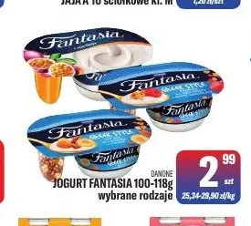 Jogurt Fantasia Danone promocja w Tomi Markt