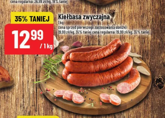 Kiełbasa zwyczajna promocja w POLOmarket