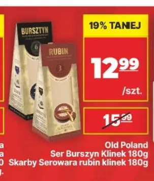 Ser Bursztyn klinek Old Poland promocja w API Market