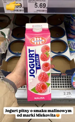 Jogurt śmietankowy Maluta promocja w Dino