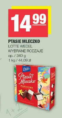 Ptasie Mleczko E.Wedel promocja w SPAR