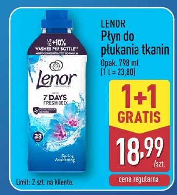 Płyn do płukania tkanin promocja w Aldi