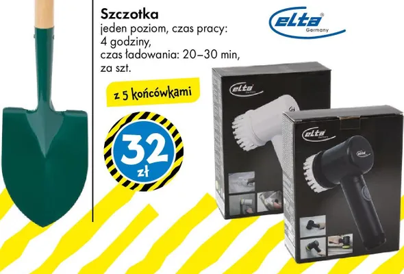 Łopata z trzonkiem promocja w Tedi