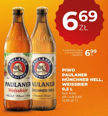 Piwo Münchner Hell promocja w Duży Ben