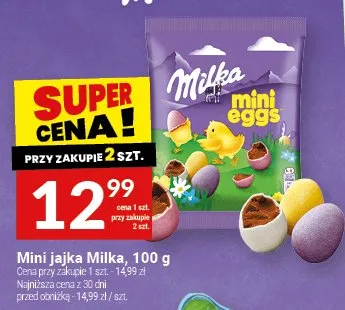 Mini jajka czekoladowe promocja w Twój Market