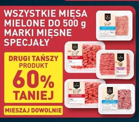 Mięsa mielone do 500 g marki Mięsne Specjały promocja w Aldi