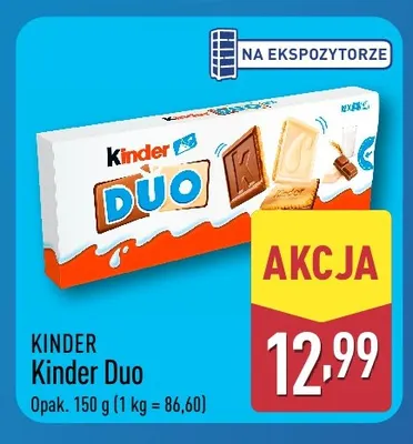 Ciastka Kinder Duo promocja w Aldi