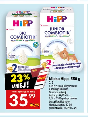 Mleko Hipp 2 promocja w Twój Market