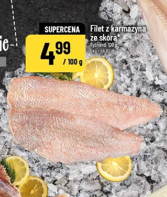 Filet z karmazyna ze skórą promocja w POLOmarket
