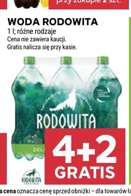Woda Rodowita promocja w Stokrotka