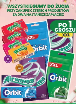 Guma do żucia Airwaves Cool Cassis XXL promocja w Dino