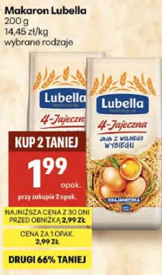 Makaron 4-jajeczny promocja w Delikatesy Centrum