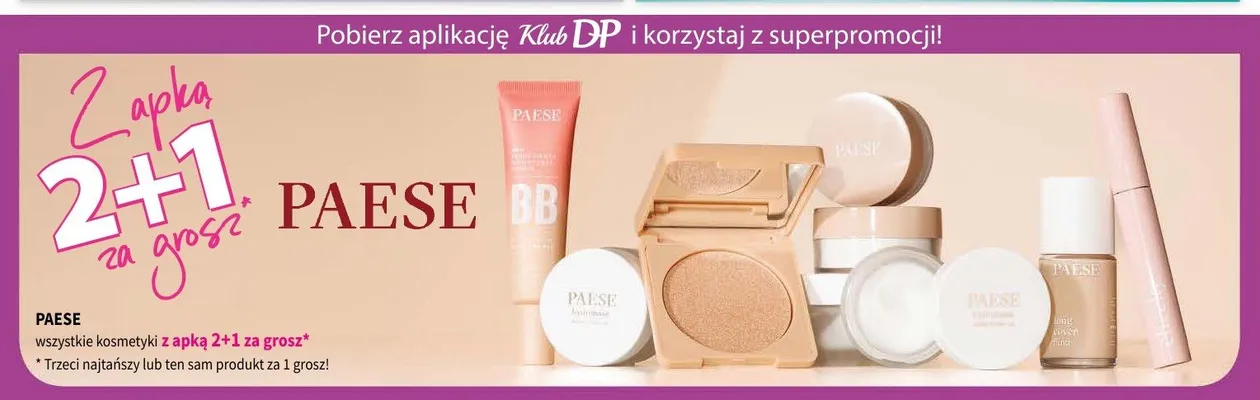 Wszystkie kosmetyki Paese promocja w Drogerie Polskie