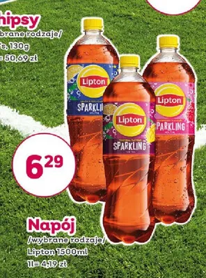 Napój Lipton Sparkling promocja w Bliski